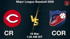 CR vs COR Match Result