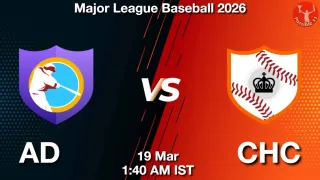 AD vs CHC - Major League