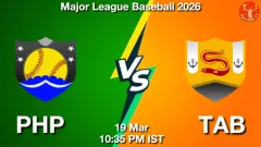 PHP vs TAB Match Result