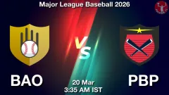 BAO vs PBP Match Result