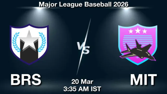 BRS vs MIT Match Previews and Baseball Tips