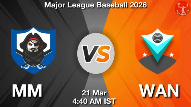 MM vs WAN Match Previews and Baseball Tips