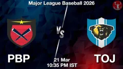 PBP vs TOJ Match Result