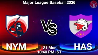 NYM vs HAS - Major League