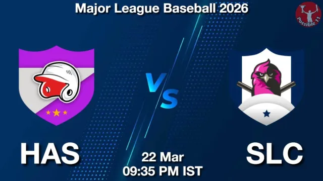 HAS vs SLC Match Previews and Baseball Tips
