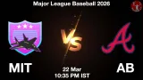 MIT vs AB Dream11 Prediction, Preview & Updates - <small>Sun, 22 Mar 10:35 PM IST</small>