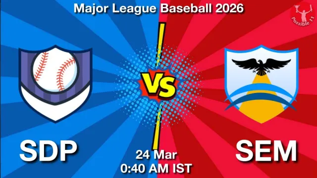 SDP vs SEM Match Previews and Baseball Tips
