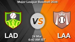 LAD vs LAA Match Result