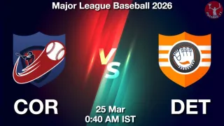 COR vs DET - Major League