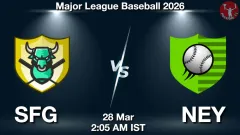 SFG vs NEY Match Result