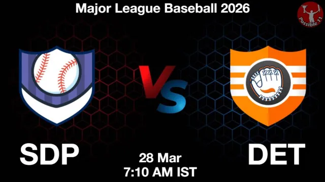 SDP vs DET Match Previews and Baseball Tips