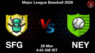 SFG vs NEY SFG vs NEY - Major League