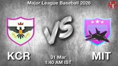 KCR vs MIT Match Result