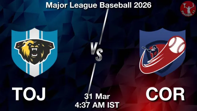 TOJ vs COR Match Previews and Baseball Tips