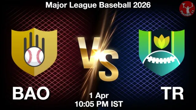 BAO vs TR Match Previews and Baseball Tips