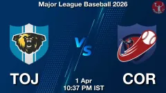 TOJ vs COR Match Result