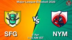 SFG vs NYM Match Result