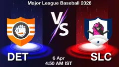 DET vs SLC Match Result