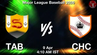 TAB vs CHC - Major League