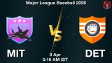 MIT vs DET Dream11 Prediction, Preview & Updates - <small>Thu, 09 Apr 05:10 AM IST</small>