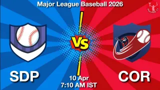 SDP vs COR SDP vs COR - Major League