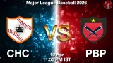 CHC vs PBP Dream11 Prediction, Preview & Updates - <small>Fri, 10 Apr 11:50 PM IST</small>