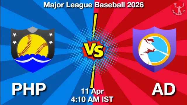 PHP vs AD Match Previews and Baseball Tips