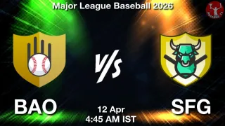 BAO vs SFG - Major League