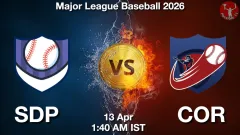 SDP vs COR Match Result