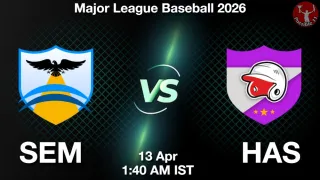 SEM vs HAS SEM vs HAS - Major League
