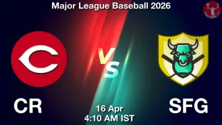 CR vs SFG - Major League