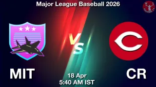 MIT vs CR - Major League