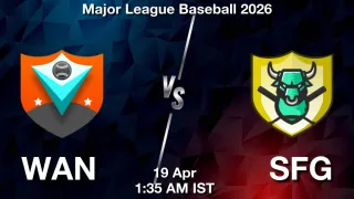 WAN vs SFG - Major League