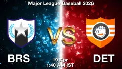 BRS vs DET Match Result