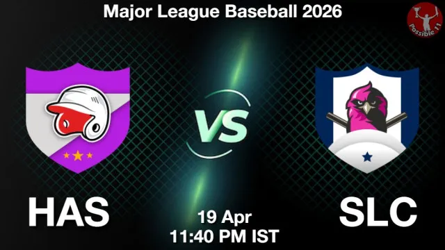 HAS vs SLC Match Previews and Baseball Tips