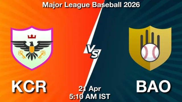 KCR vs BAO Match Previews and Baseball Tips