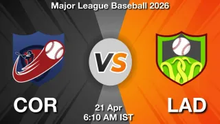 COR vs LAD - Major League
