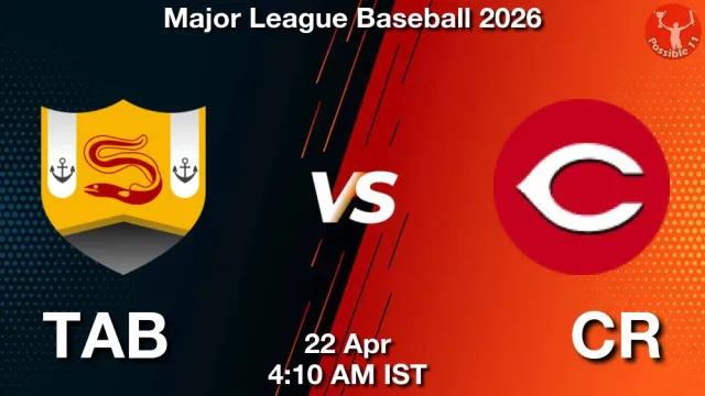 TAB vs CR Match Previews and Baseball Tips