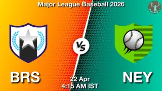 BRS vs NEY Baseball Player Stats, Team News &