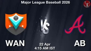 WAN vs AB Baseball Player Stats, Team News &