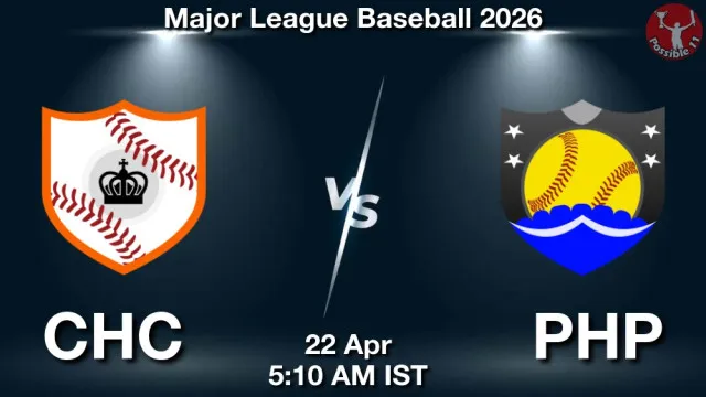 CHC vs PHP Match Previews and Baseball Tips