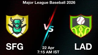 SFG vs LAD - Major League