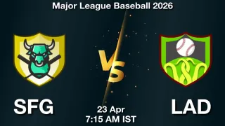 SFG vs LAD - Major League