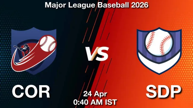 COR vs SDP Match Previews and Baseball Tips