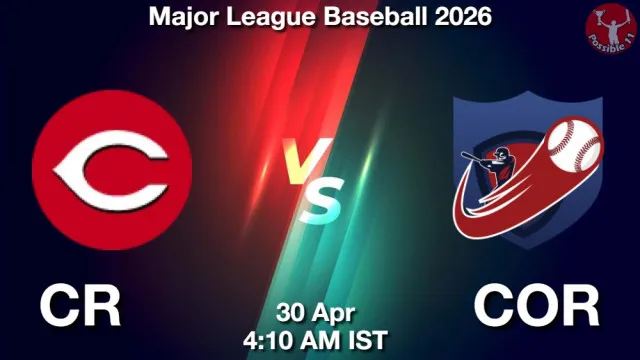 CR vs COR Match Previews and Baseball Tips