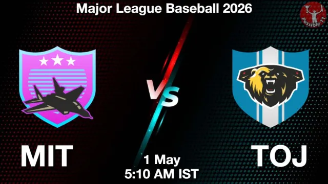 MIT vs TOJ Match Previews and Baseball Tips