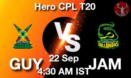 GUY vs JAM Cricket Match Previews