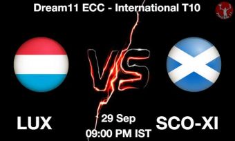 LUX vs SCO-XI Todays Dream11 Cricket Match Prediction LUX vs SCO-XI Matcch Previews