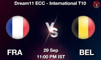 FRA vs BEL Todays Dream11 Cricket Match Prediction FRA vs BEL Matcch Previews