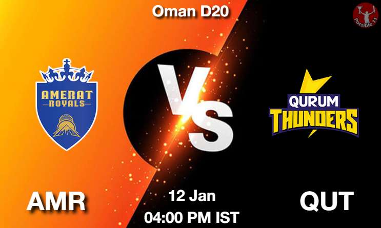 AMR vs QUT Cricket Match Preview